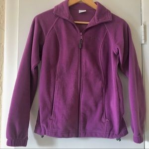 NWOT Columbia Fleece Size XS in Purple/Pink